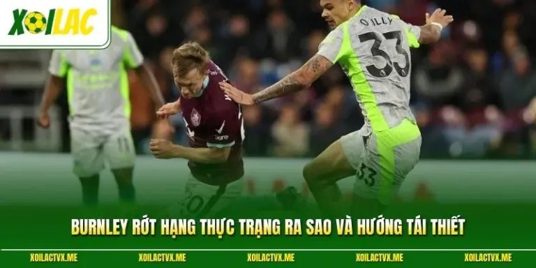 Burnley Rớt Hạng Thực Trạng Ra Sao Và Hướng Tái Thiết